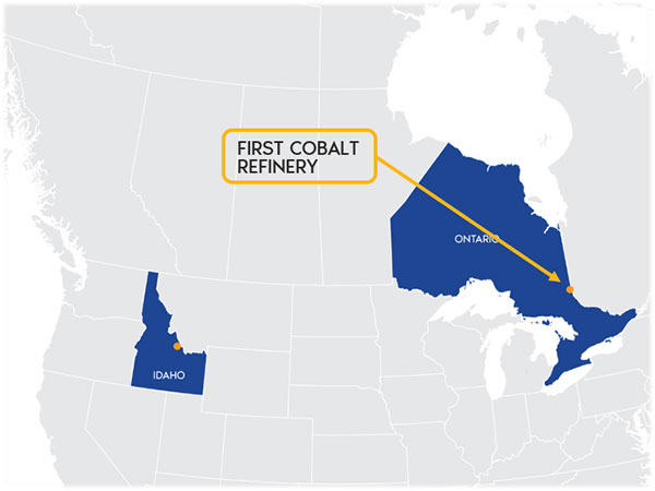 Refinery is located 600km north of Canada-U.S. border