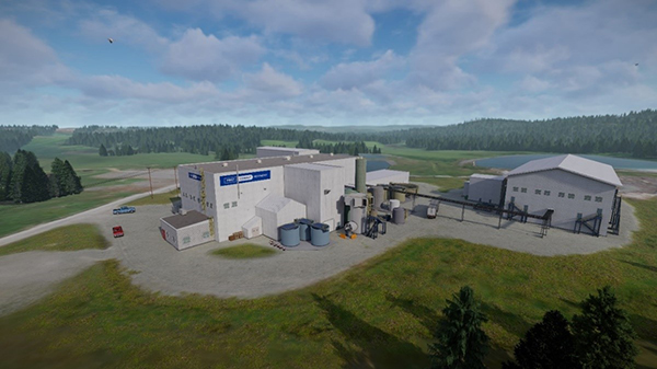 Site Rendering of the expanded First Cobalt Refinery
