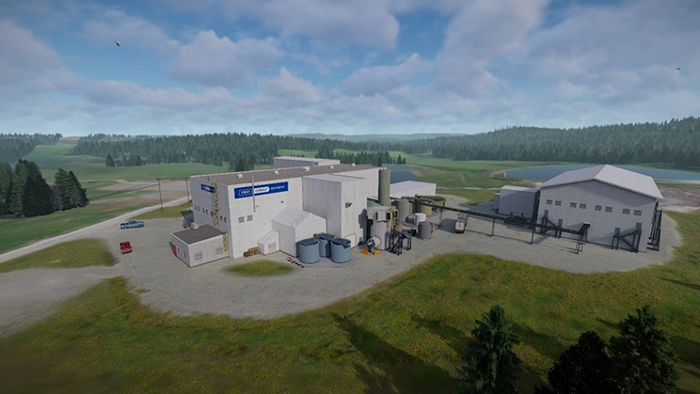Site Rendering of the expanded First Cobalt Refinery